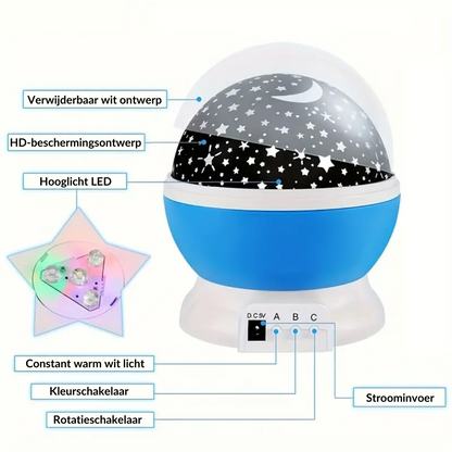 Galaxy LED Night Lamp Projector