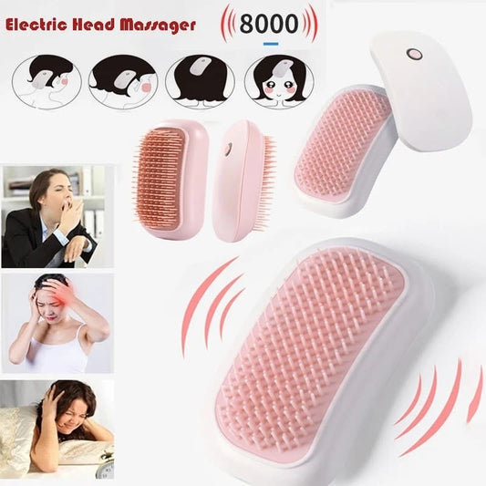 Compact Handheld Massage Relaxer for Head and Scalp - Pexav
