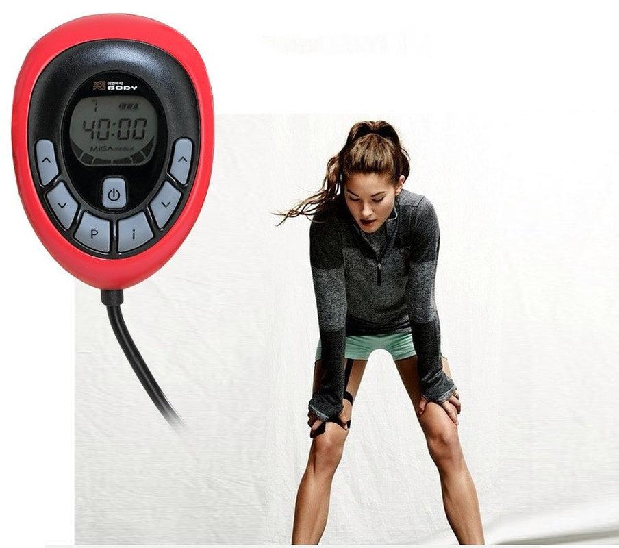 Electric Muscle Stimulator EMS Leg Massager for Fat-Burning and Weight Loss