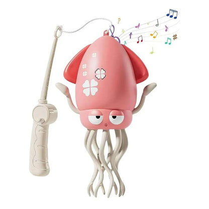 Electric Dancing Octopus Toy with Lights and Sounds, Obstacle Avoidance, Safe for Ages 3+