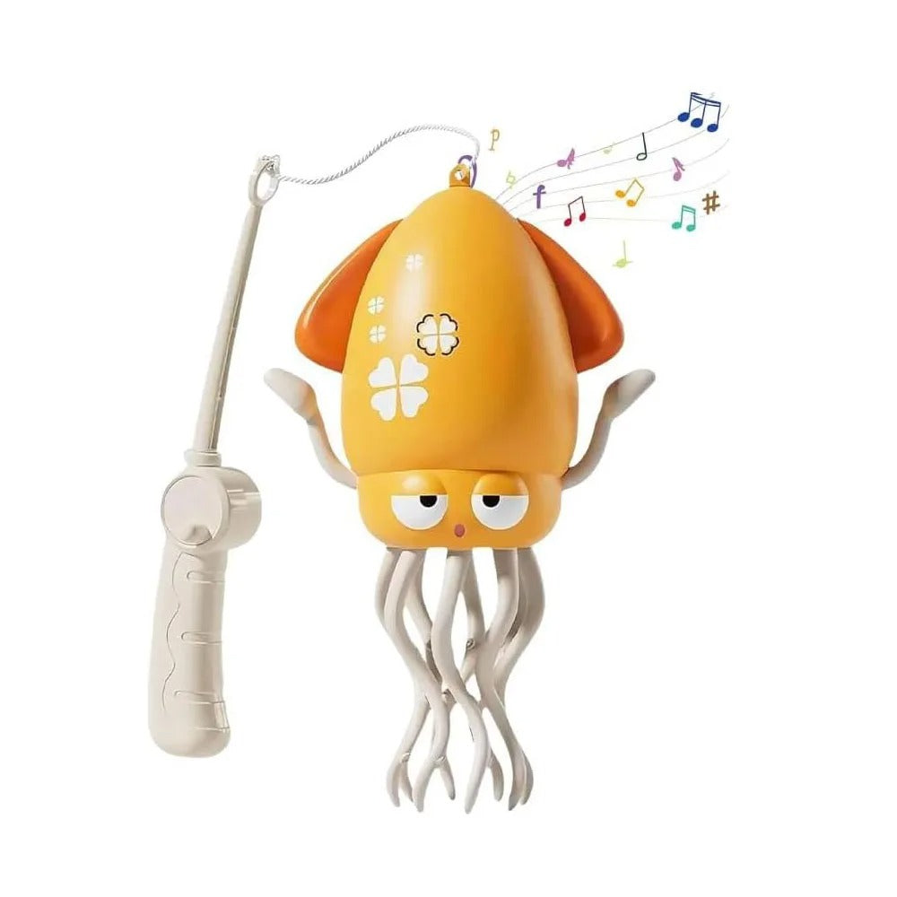 Electric Dancing Octopus Toy with Lights and Sounds, Obstacle Avoidance, Safe for Ages 3+