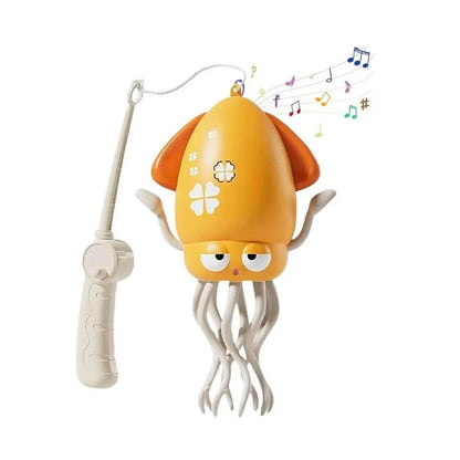 Electric Dancing Octopus Toy with Lights and Sounds, Obstacle Avoidance, Safe for Ages 3+