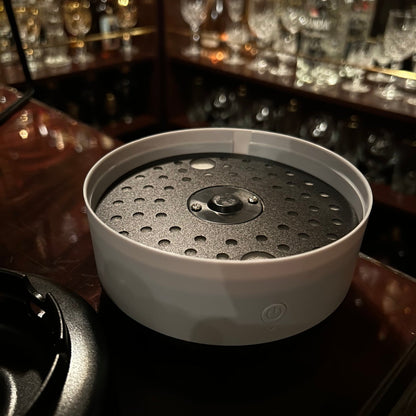 Electric Smoke Filter Ashtray with 360° Air Purification and Odor Neutralization – Portable with Aromatherapy Compartment 6