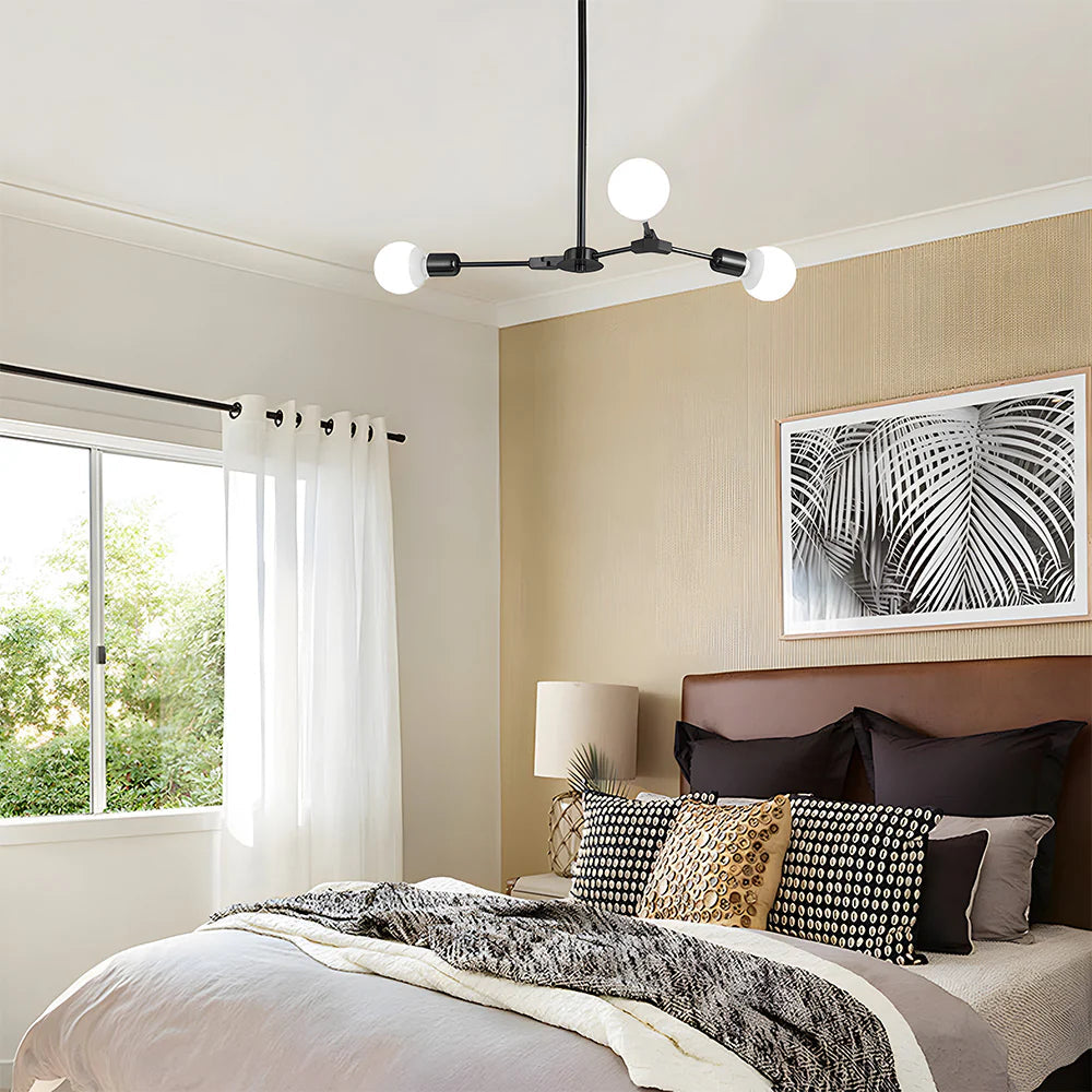 Stylish 3 Head Ceiling Lamp - Pexav