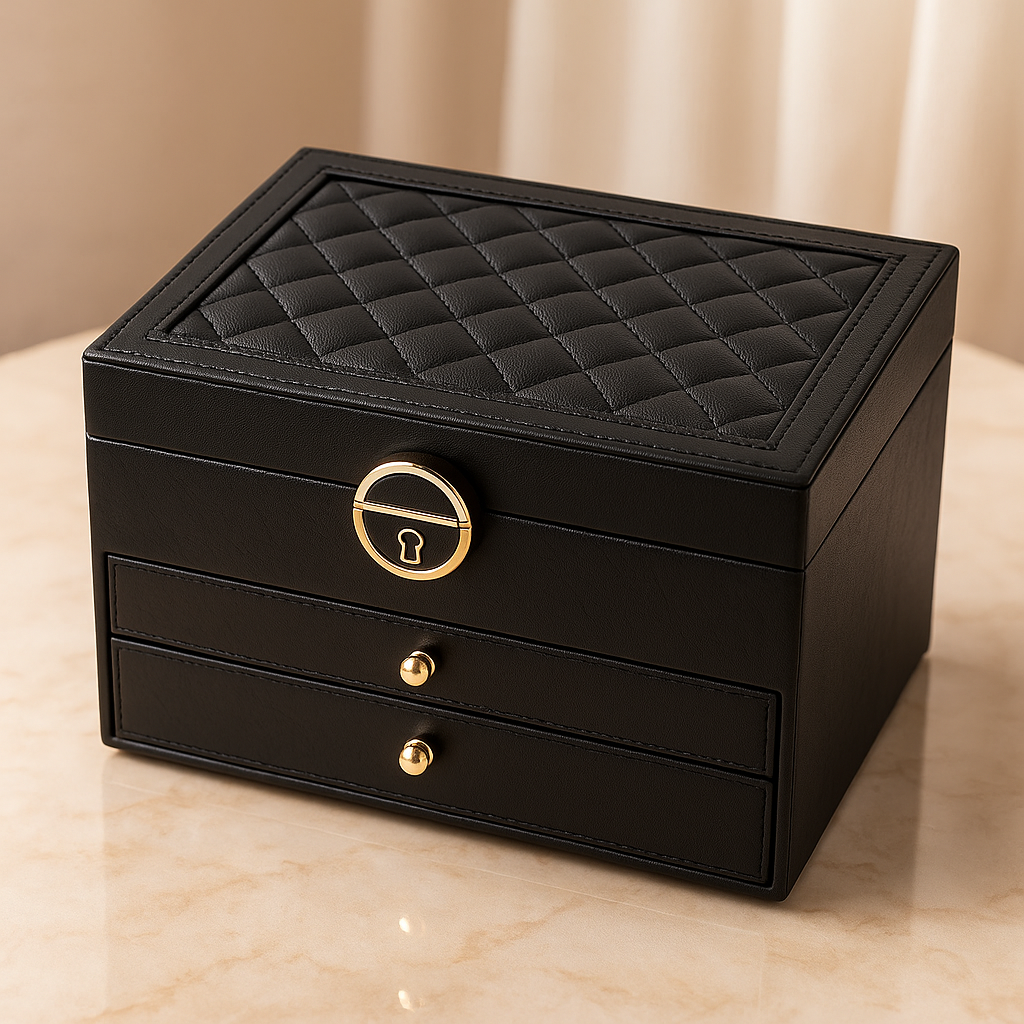 Small Stackable Jewelry Storage Case