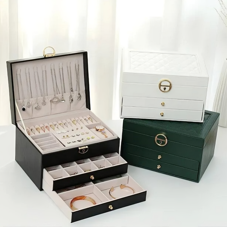 Small Stackable Jewelry Storage Case