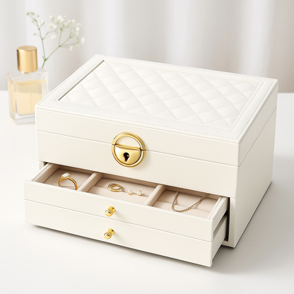 Small Stackable Jewelry Storage Case