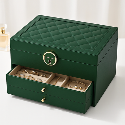 Small Stackable Jewelry Storage Case - Pexav