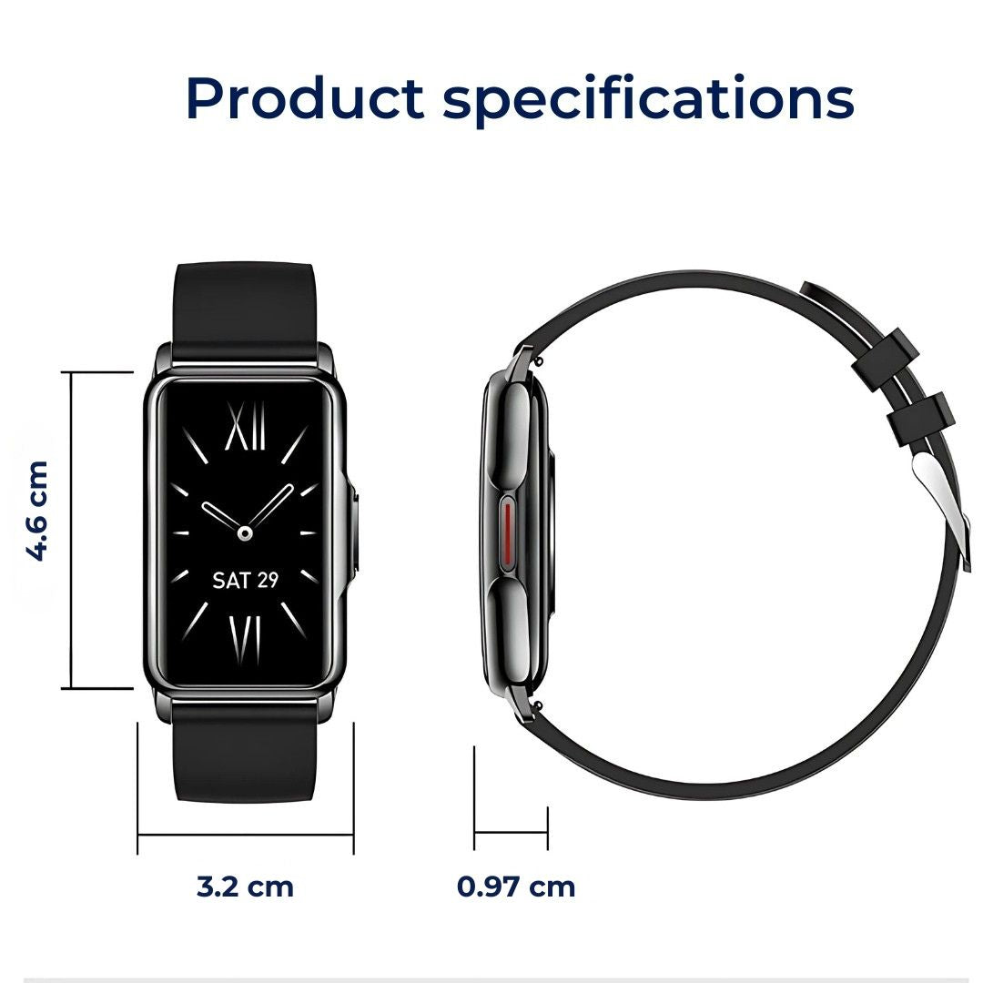 Waterproof Fitness Tracker Watch with Daily Activity Monitor