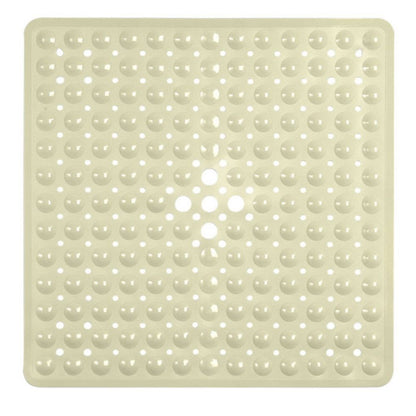 Elegant Non-Slip Bath Mat – Soft PVC Shower Rug with Modern Design for Safe and Comfortable Bathroom Use, 53 x 53 cm 0