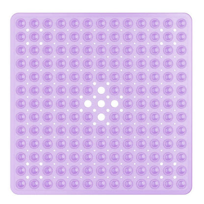 Elegant Non-Slip Bath Mat – Soft PVC Shower Rug with Modern Design for Safe and Comfortable Bathroom Use, 53 x 53 cm 10
