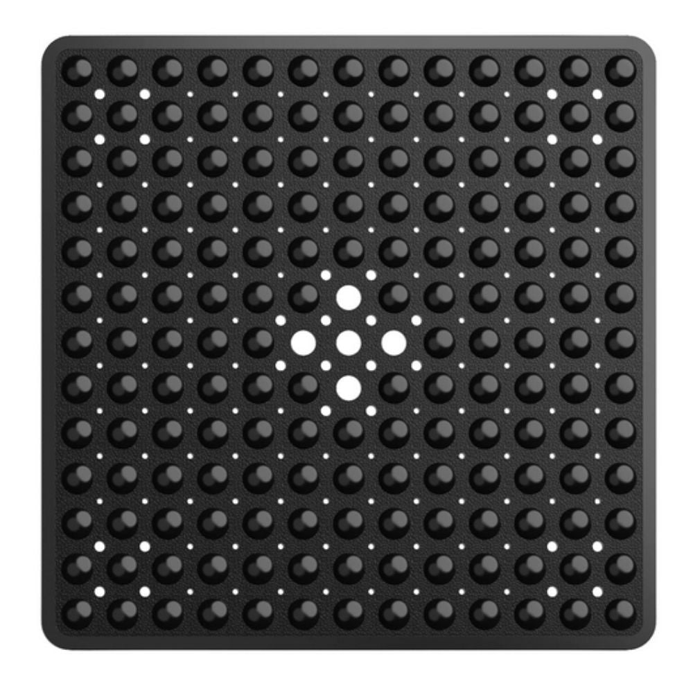 Elegant Non-Slip Bath Mat – Soft PVC Shower Rug with Modern Design for Safe and Comfortable Bathroom Use, 53 x 53 cm 8