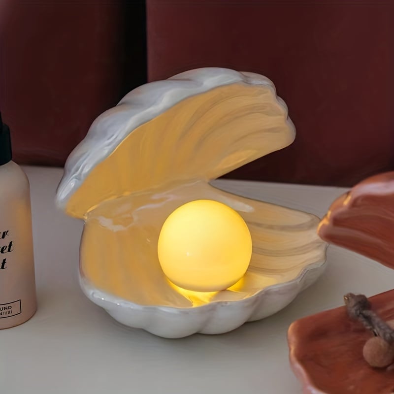 Classic White Ceramic Bedside Lamp - Pexav