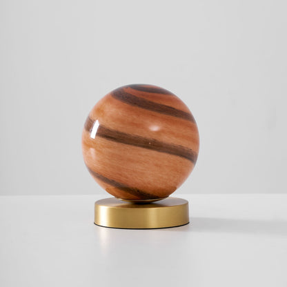 Luxury Marble Table Lamp with Metal Base - Pexav