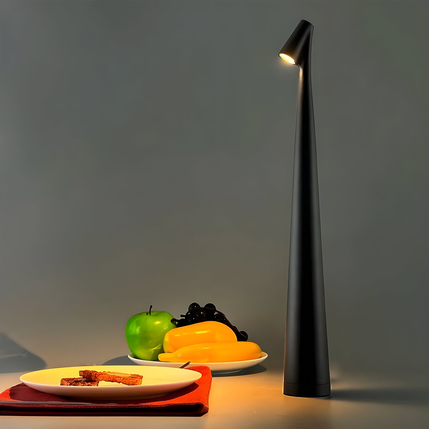 Compact Rechargeable Desk Lamp with Touch Dimmer - Pexav