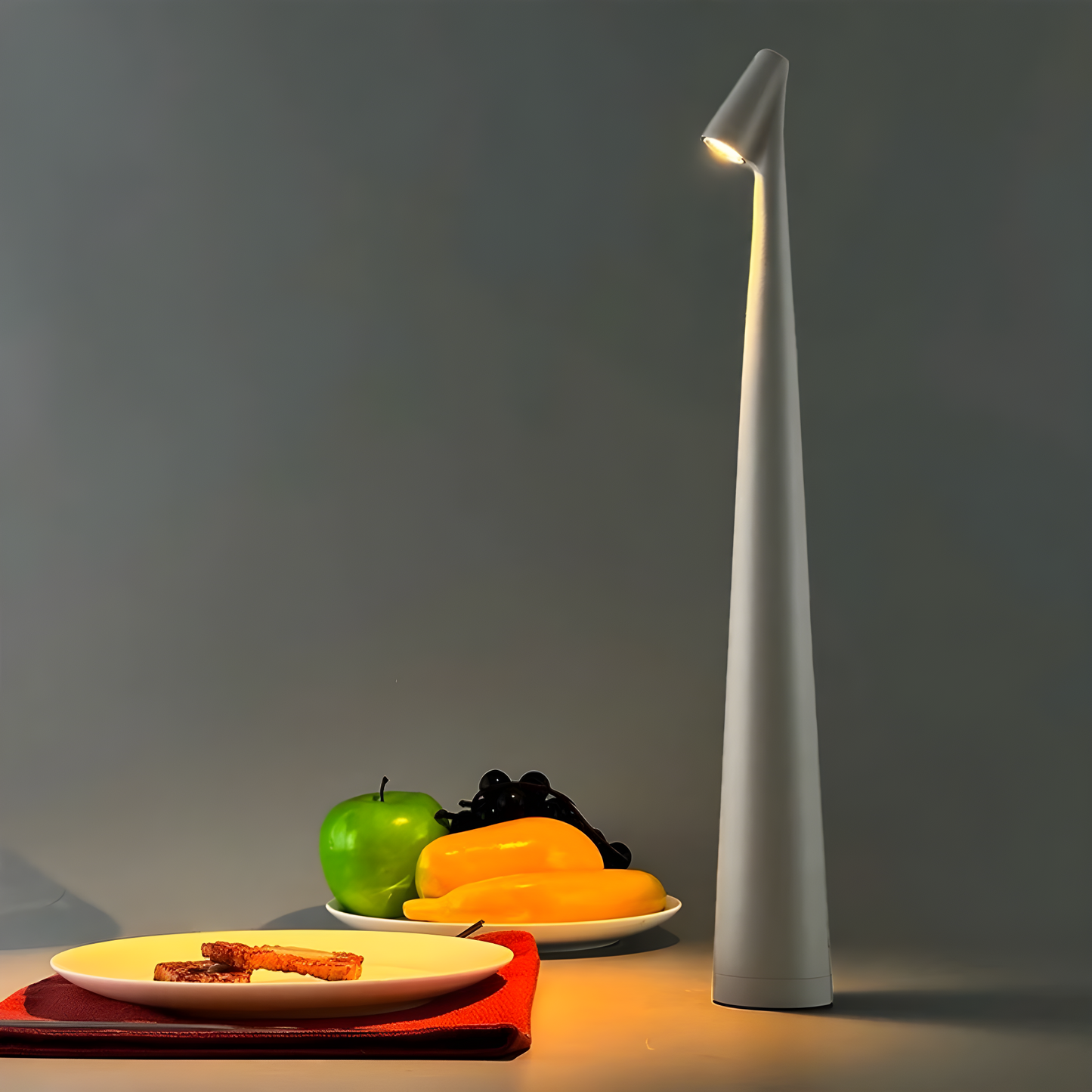 Elegant Wireless LED Table Lamp, Touch Control, Dimmable Lighting, Portable Cordless Design for Bedside or Desk Use 10