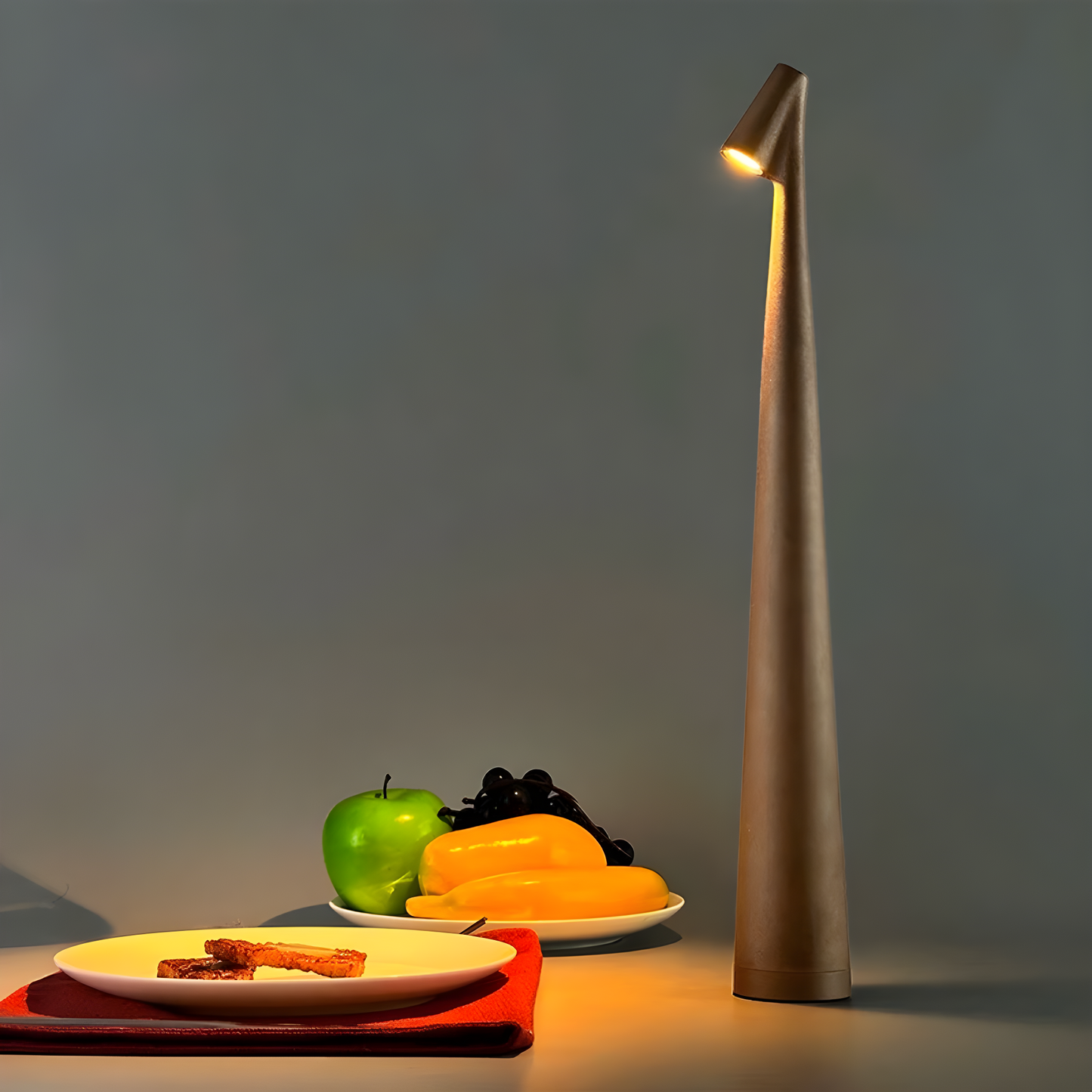 Elegant Wireless LED Table Lamp, Touch Control, Dimmable Lighting, Portable Cordless Design for Bedside or Desk Use 12