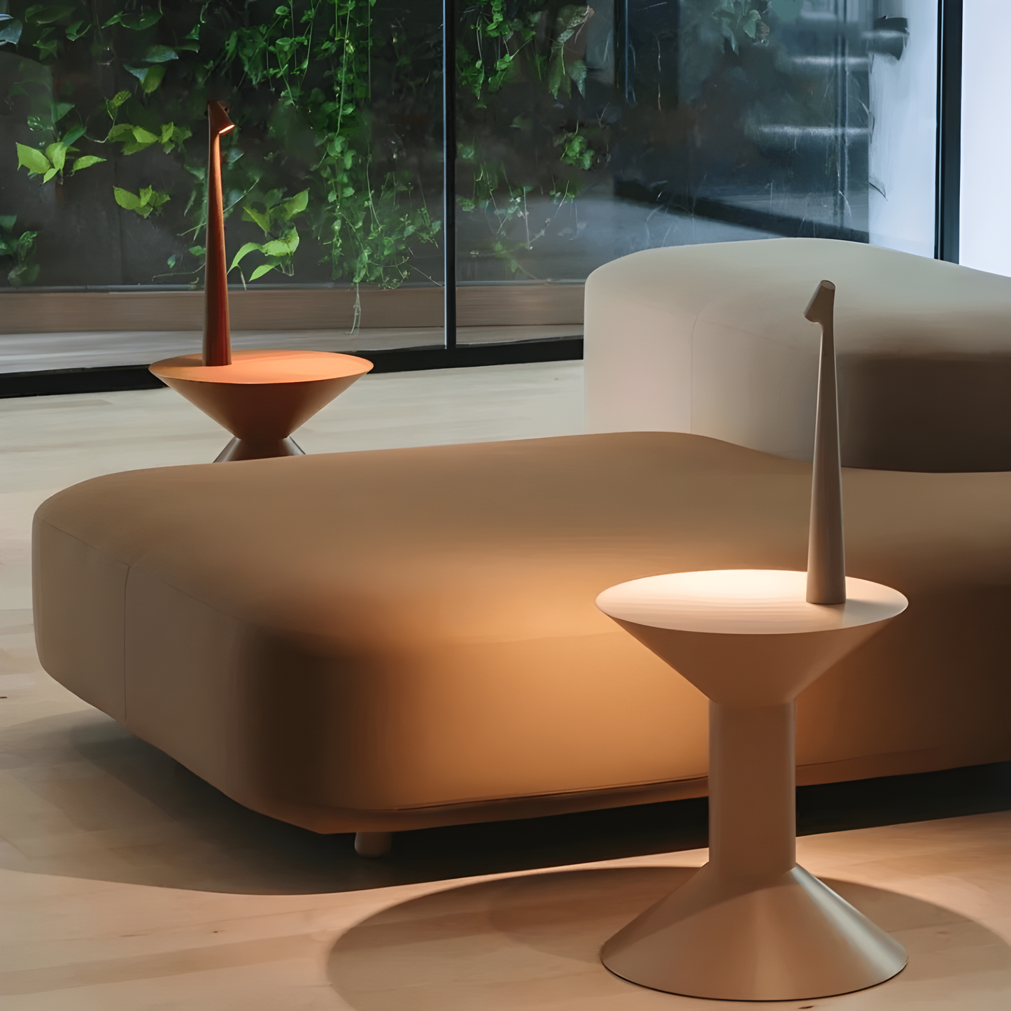 Elegant Wireless LED Table Lamp, Touch Control, Dimmable Lighting, Portable Cordless Design for Bedside or Desk Use 4