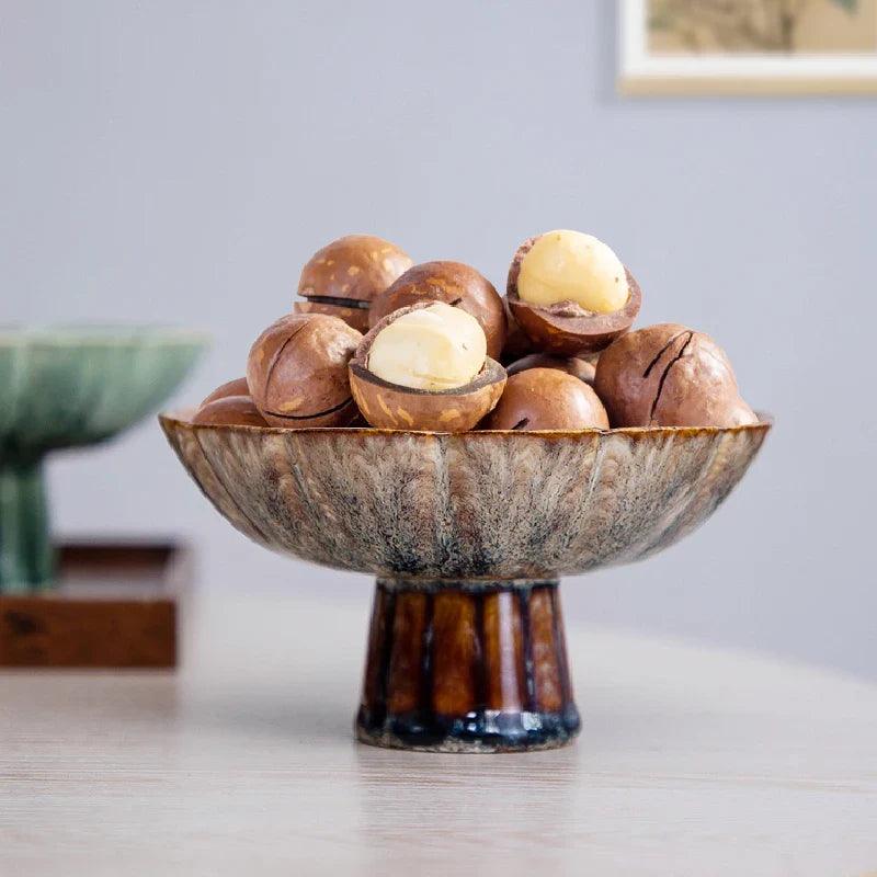 White Ceramic Scandinavian Style Bowl