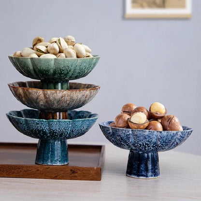 White Ceramic Scandinavian Style Bowl