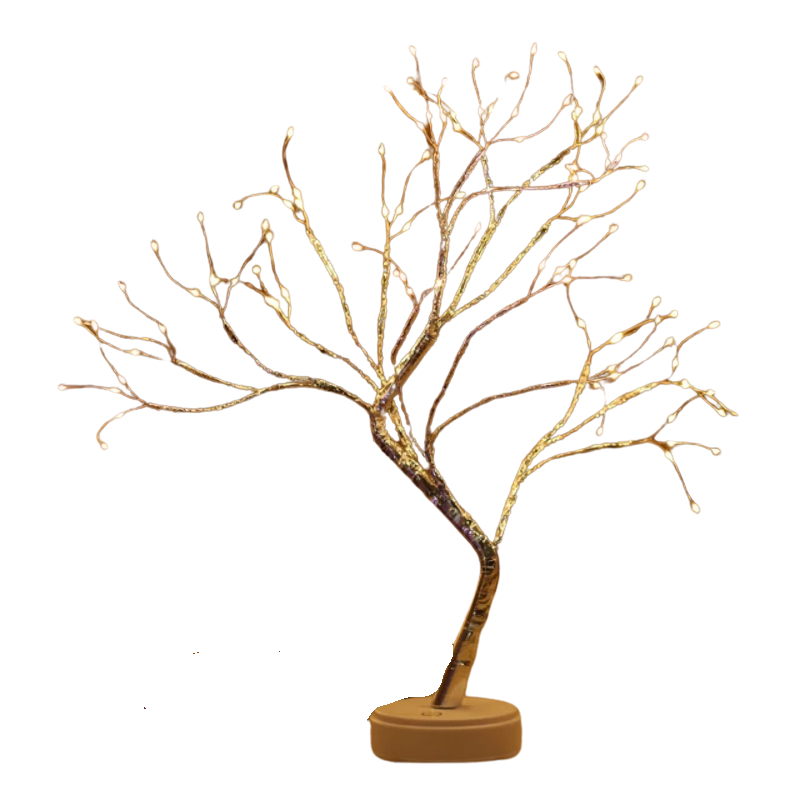 Warm String Table Lamp with Flexible Arms - Pexav