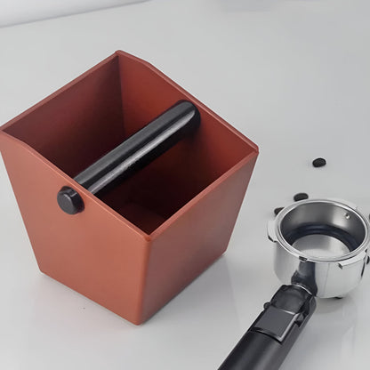 Espresso Coffee Knock Box – Durable ABS Construction, Modern Design, Non-Slip Base, Perfect Espresso Accessories for Home and Cafés 5