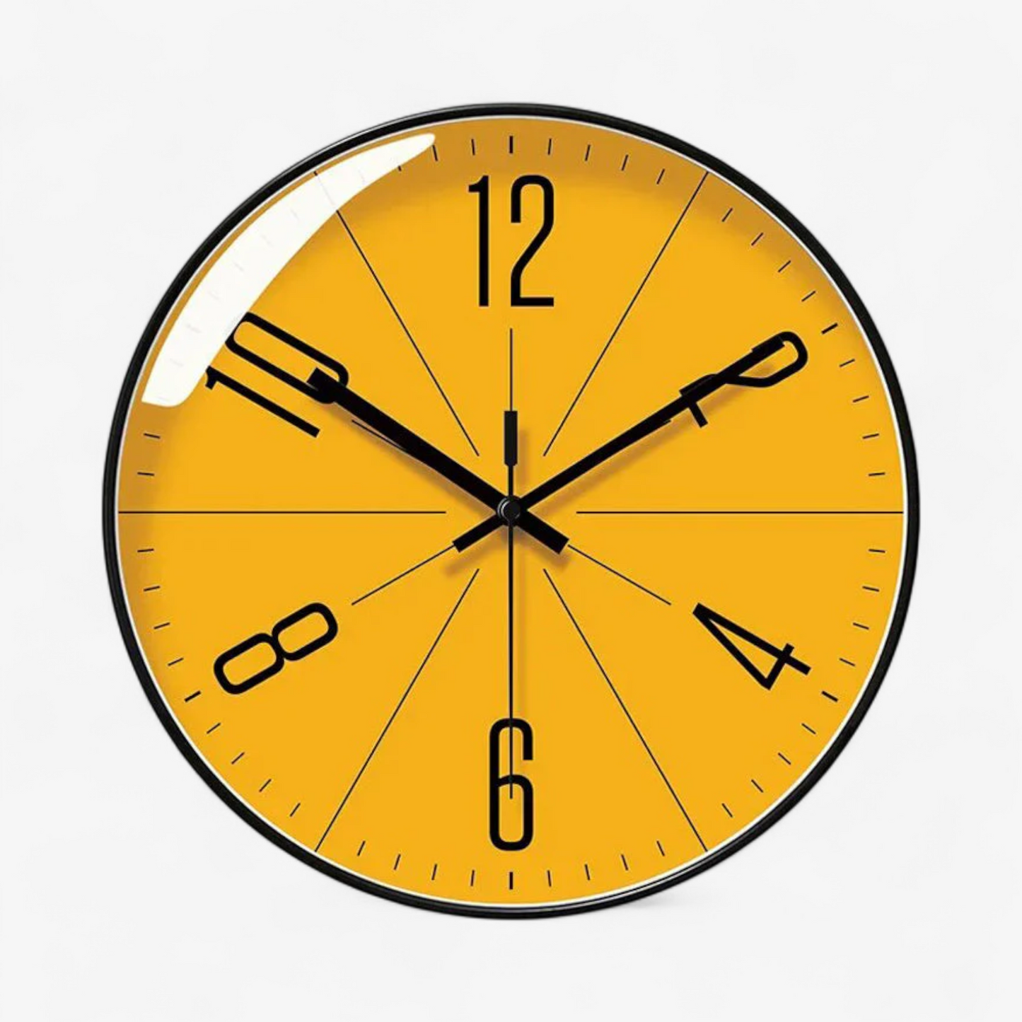 Large Silent Quartz Wall Clock - Pexav