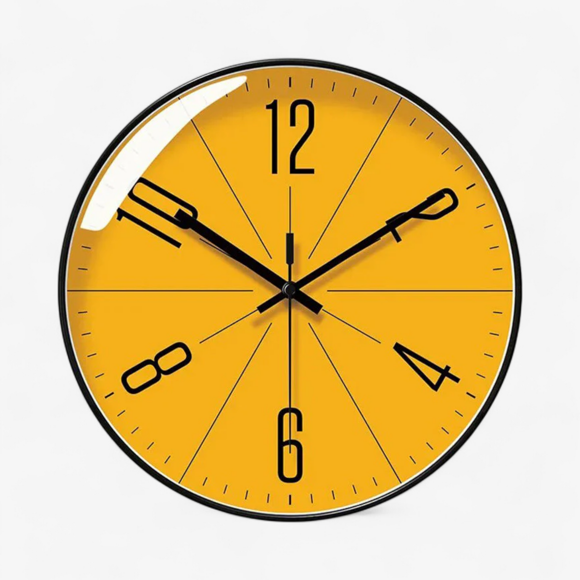 Large Silent Quartz Wall Clock - Pexav