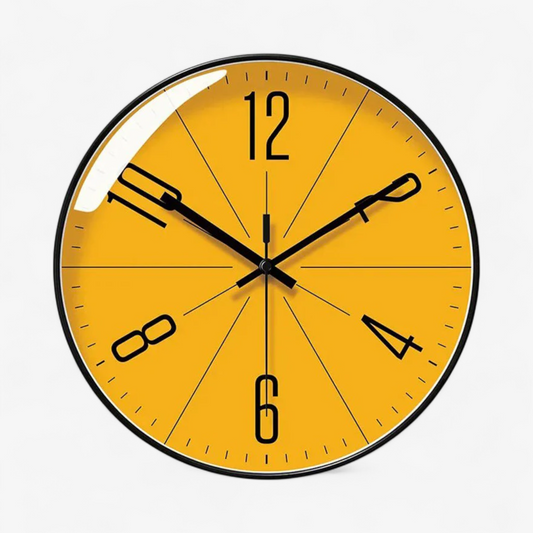 Large Silent Quartz Wall Clock - Pexav