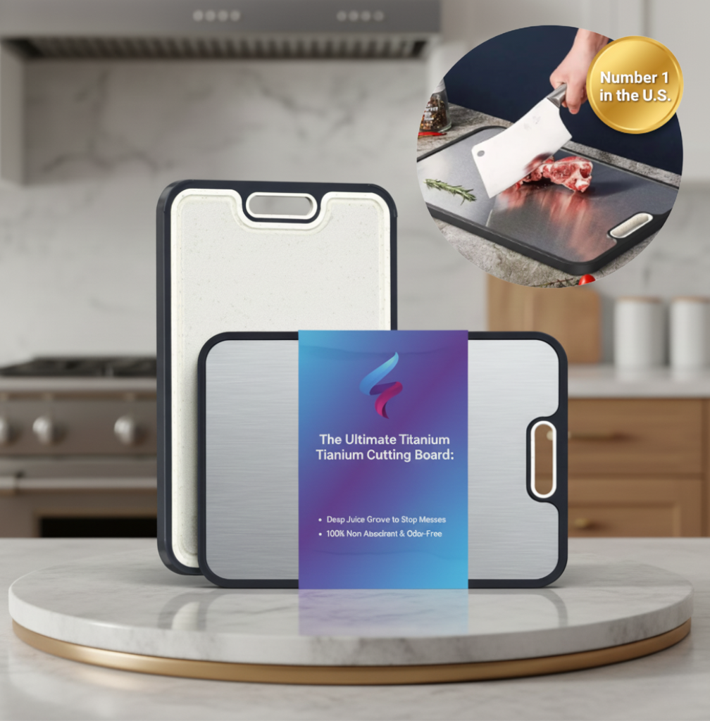 Durable Kitchen Cutting Board with Easy Clean Surface - Pexav