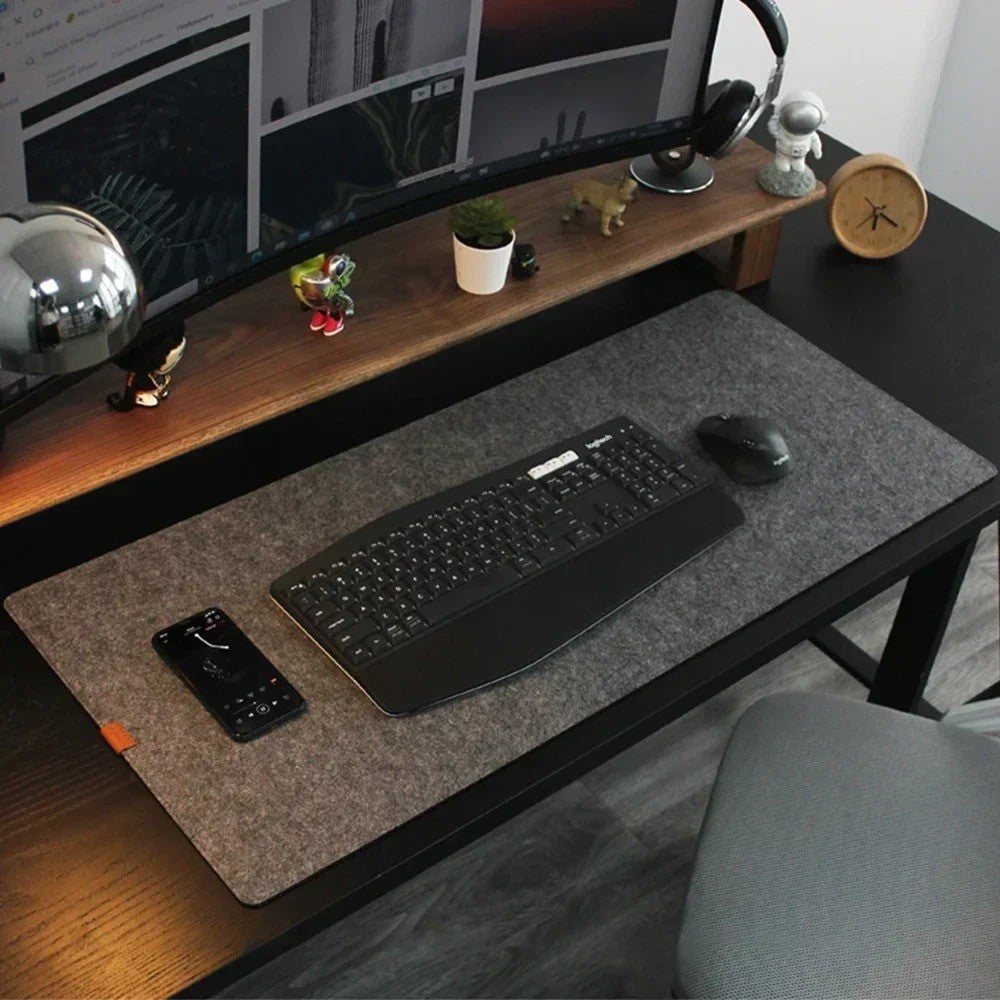 Big Desk Pad Protector for Office Keyboard and Mouse - Pexav