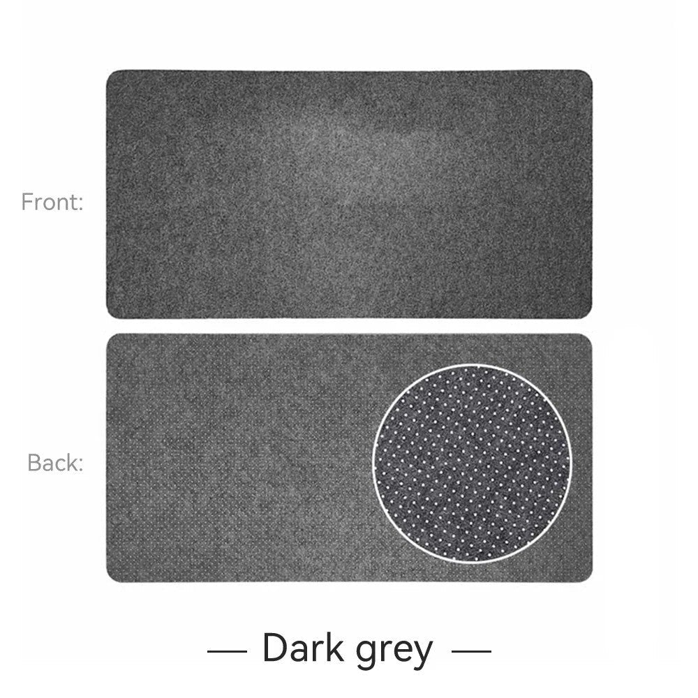 Extra Large Felt Desk Mat – Pad Protector for Office Keyboard & Mouse with Non-Slip Base, Slim Easy-to-Use Design
