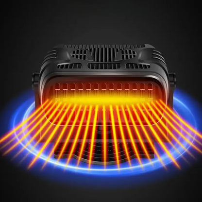 Compact 12V Car Heater and Fan - Pexav