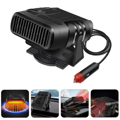 Compact 12V Car Heater and Fan