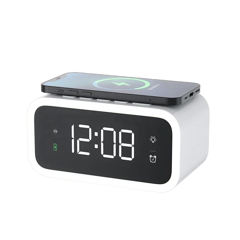 Dual Function Digital Alarm Clock Radio