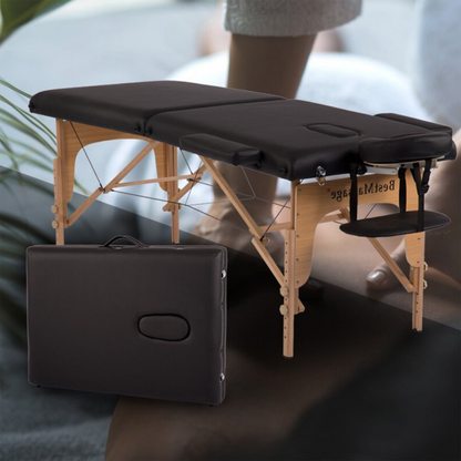 Compact Folding Massage Bed with Carry Bag