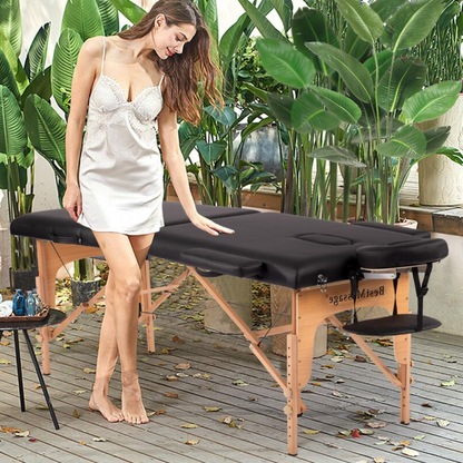 Compact Folding Massage Bed with Carry Bag