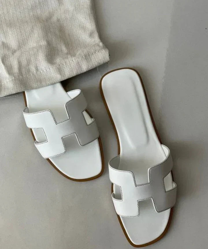 Stylish Buckle Strap Sandals - Pexav