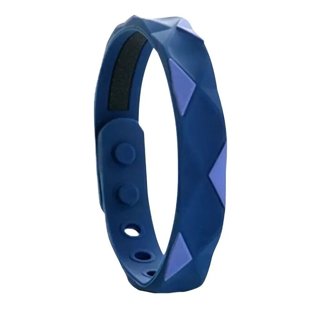 Far Infrared Anti Static Negative Ion Bracelet - Waterproof Silicone Lovers Bracelet Anti Fatigue, Sports Wristband