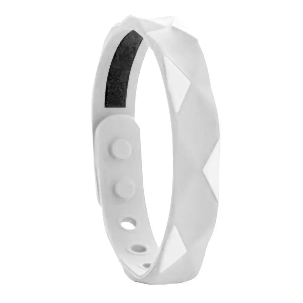 Far Infrared Anti Static Negative Ion Bracelet - Waterproof Silicone Lovers Bracelet Anti Fatigue, Sports Wristband