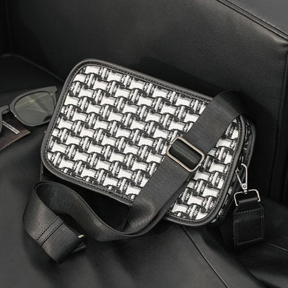 Fashion Shoulder Bag Men's Crossbody Bag Canvas Designer Sling