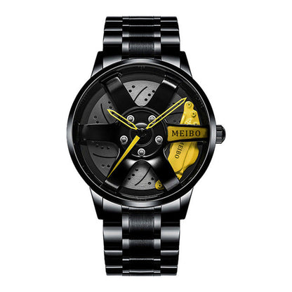 Water Resistant Sports Car Theme Mens Watch