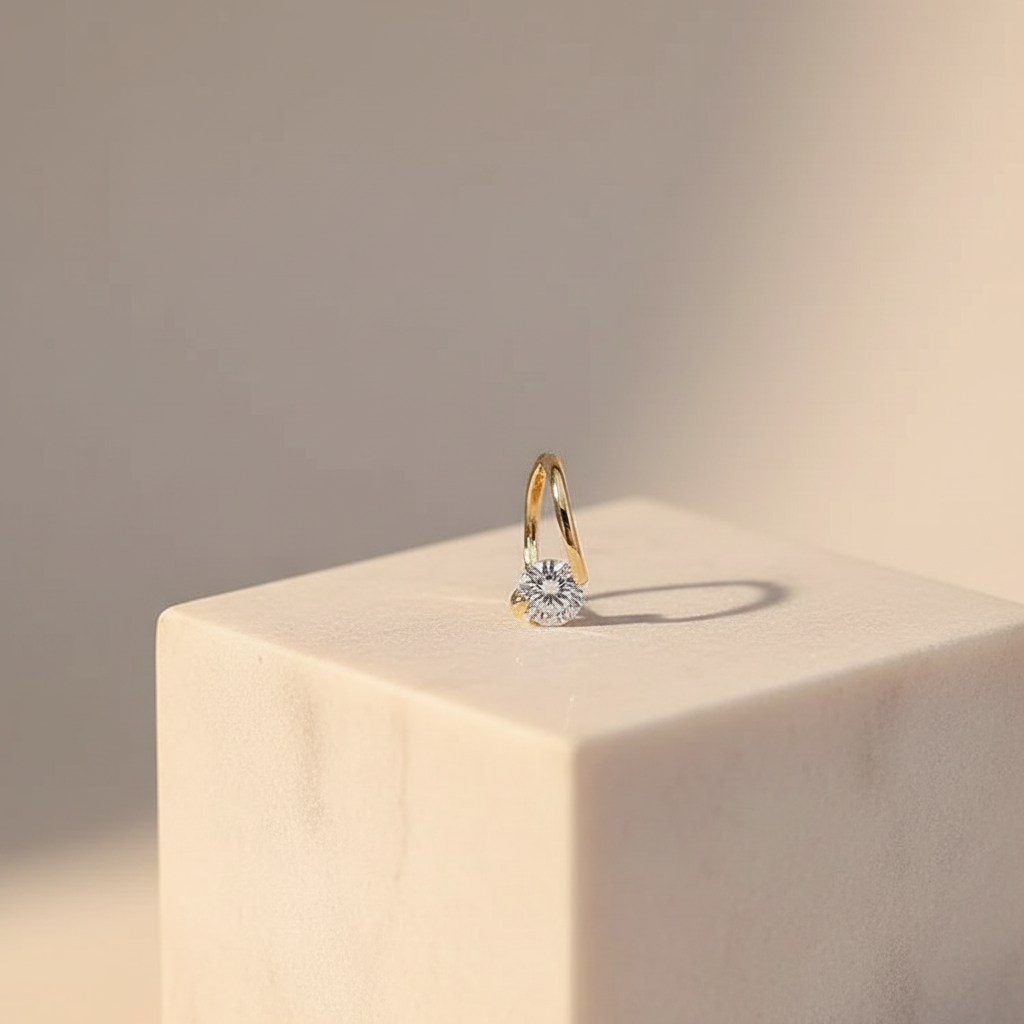 Sparkling Silver Germanium Earrings - Pexav