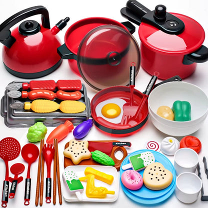 Fidelity Cooking Toys with Highly Simulated, Diverse Accessories, Suitable at Home or School, Safe for Ages 3+