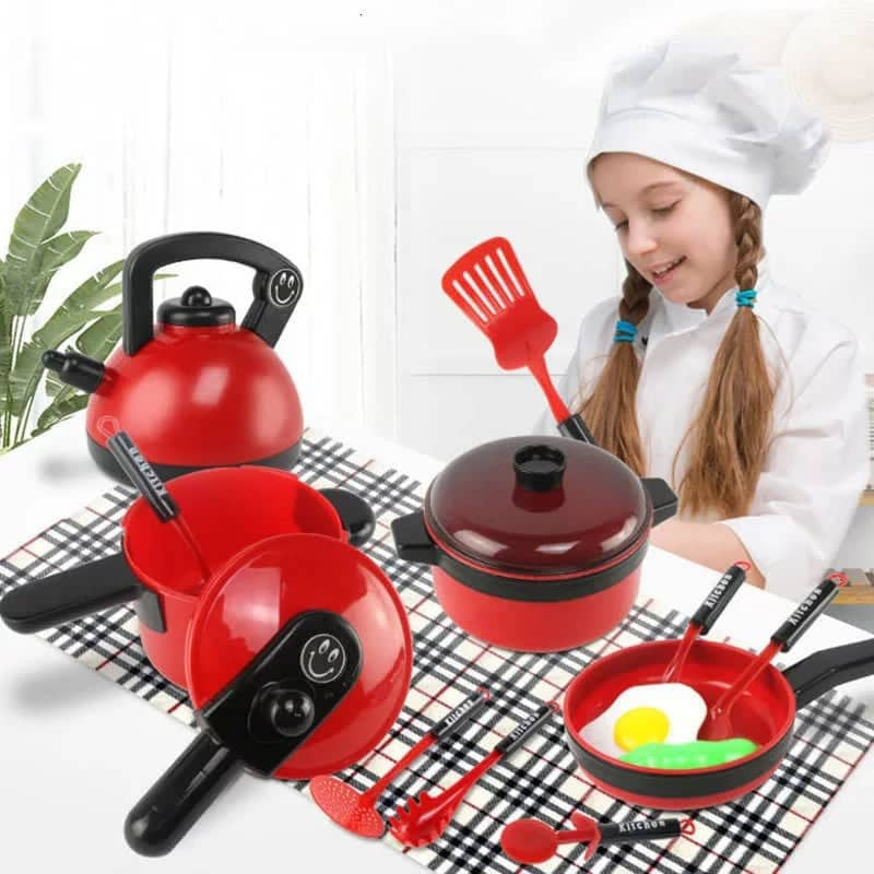 Fidelity Cooking Toys with Highly Simulated, Diverse Accessories, Suitable at Home or School, Safe for Ages 3+