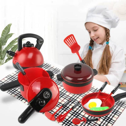 Fidelity Cooking Toys with Highly Simulated, Diverse Accessories, Suitable at Home or School, Safe for Ages 3+
