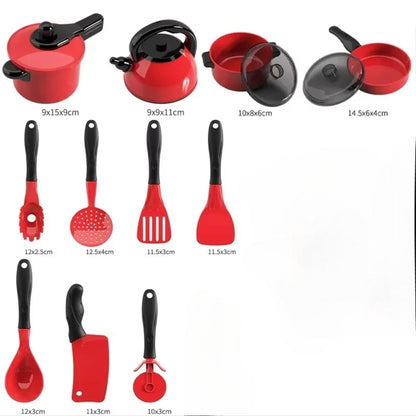 Fidelity Cooking Toys with Highly Simulated, Diverse Accessories, Suitable at Home or School, Safe for Ages 3+