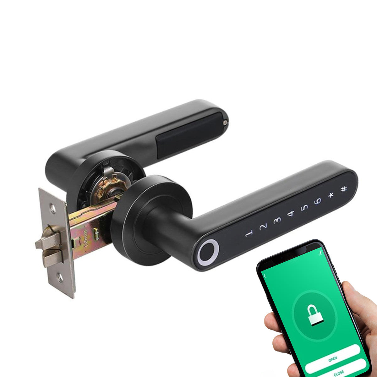 Secure Keyless Biometric Door Lock