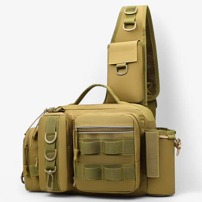 Waterproof Fishing Gear Bag with Rod Pocket - Pexav