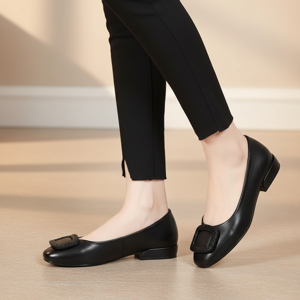 Stylish Low Heel Comfortable Flats Shoe - Pexav